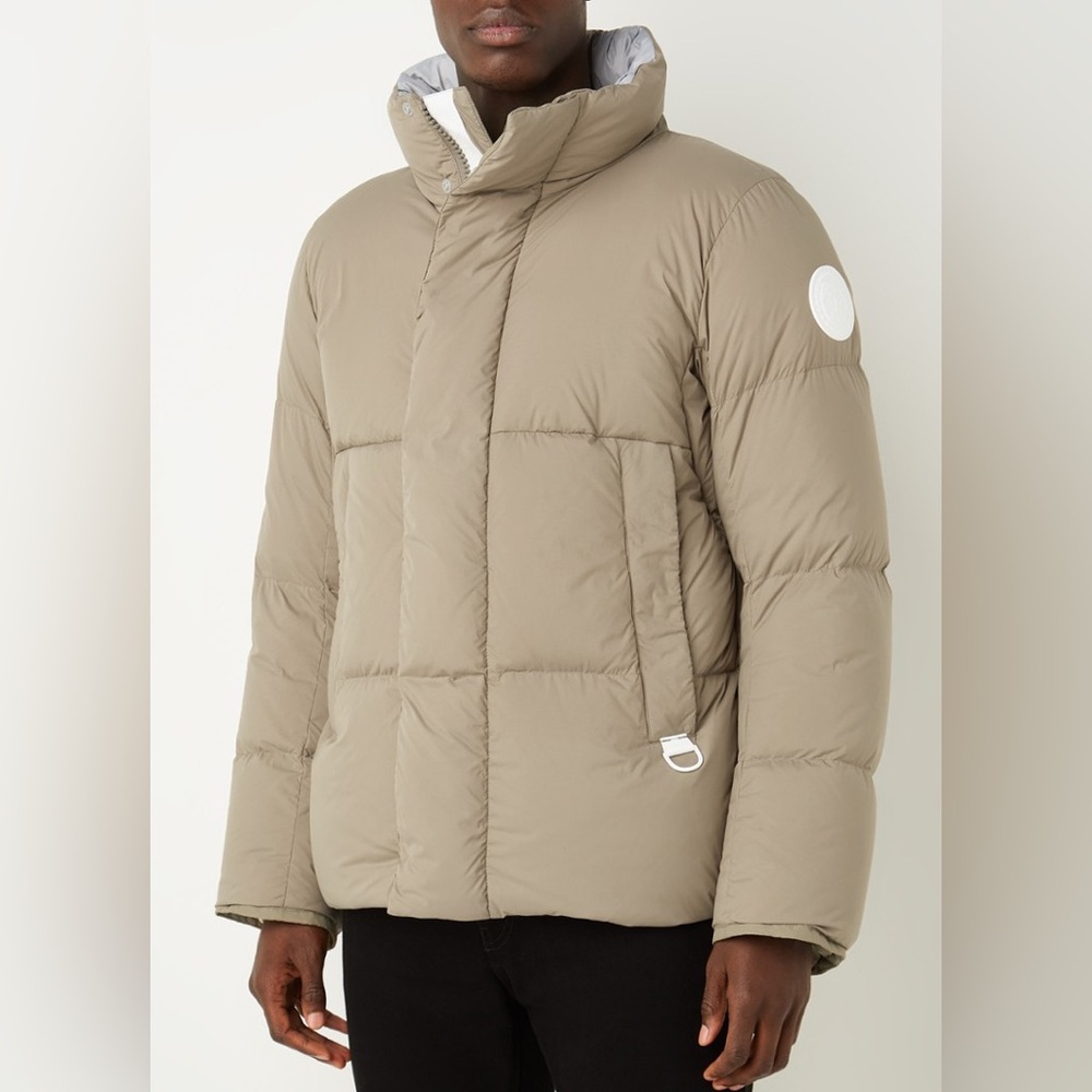 CANADA GOOSE Tan Everett Puffer Jacket Sz: Large Northwood Khaki